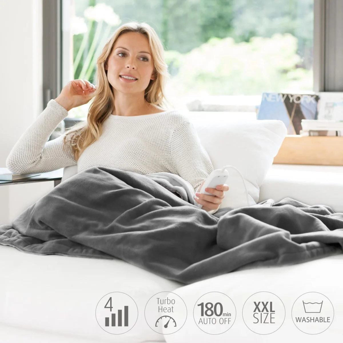 ⁦Electric heating blanket |جهاز بطانية تدفئة كهربائية⁩ - الصورة ⁦1⁩