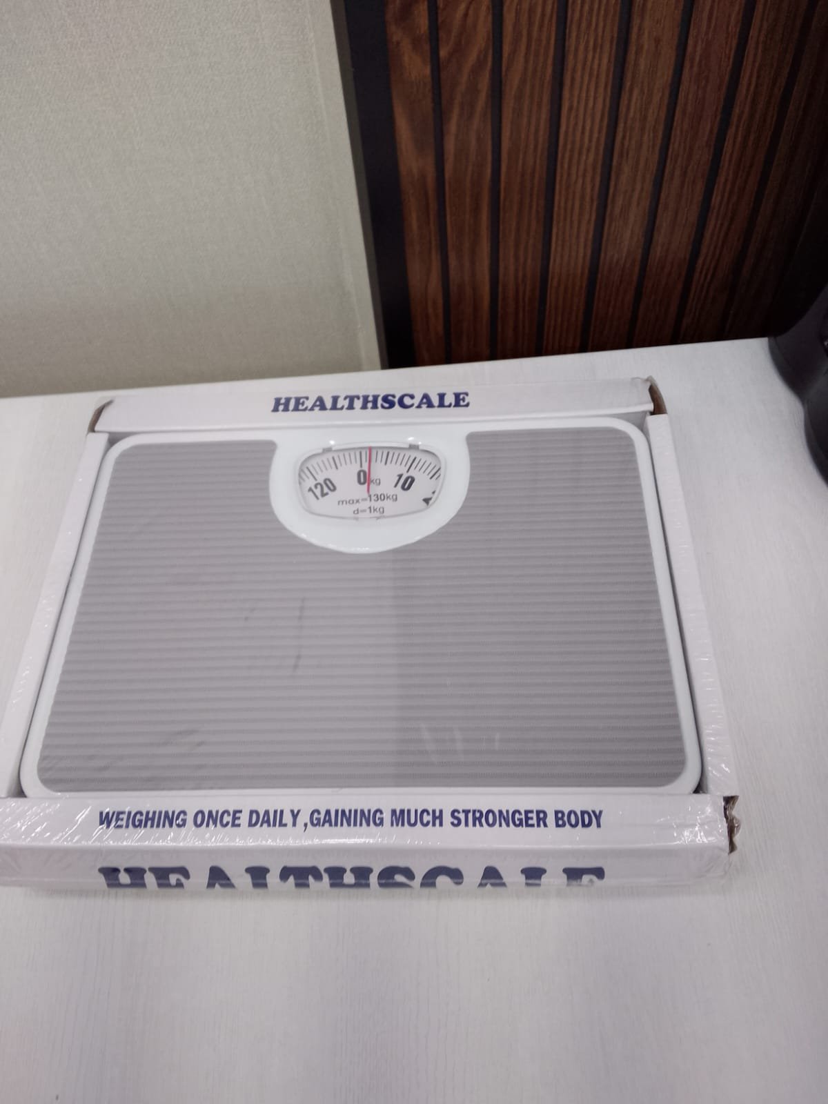 IMG-20260222-WA0000 ميزان شخصي ميكانيكي ارضي Healthscale weight personal scale - الصورة 1