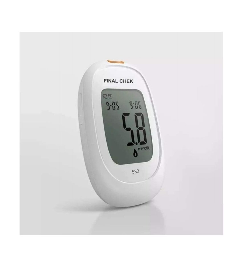 IMG_٢٠٢٦٠٢٢٤_٢١١٠٠٧_734 جهاز سكري فاينل شيك + 50 شريحه final chek blood glucose monitor + 50 test strips - الصورة 1