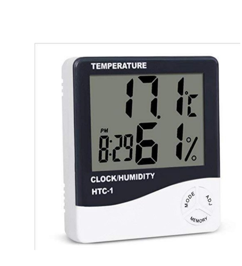 IMG_٢٠٢٦٠٣٠٩_٠٣٠٥١٣_601 ميزان حرارة ورطوبة رقمي – Digital Thermometer & Humidity Meter / Digital Hygrometer Thermometer - الصورة 1